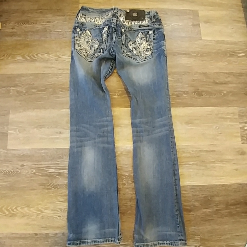 Medium wash miss me jeans
